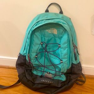 The North Face Jester II Backpack (Teal/Purple)